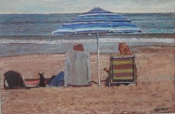 LadiesOnThebeach24x30OilOnCanvas.jpg