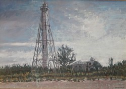 LighthouseAtGasperillaIs212x18OilOnBoard.jpg