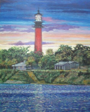 JUPITER INLET, FL 
            LIGHTHOUSE